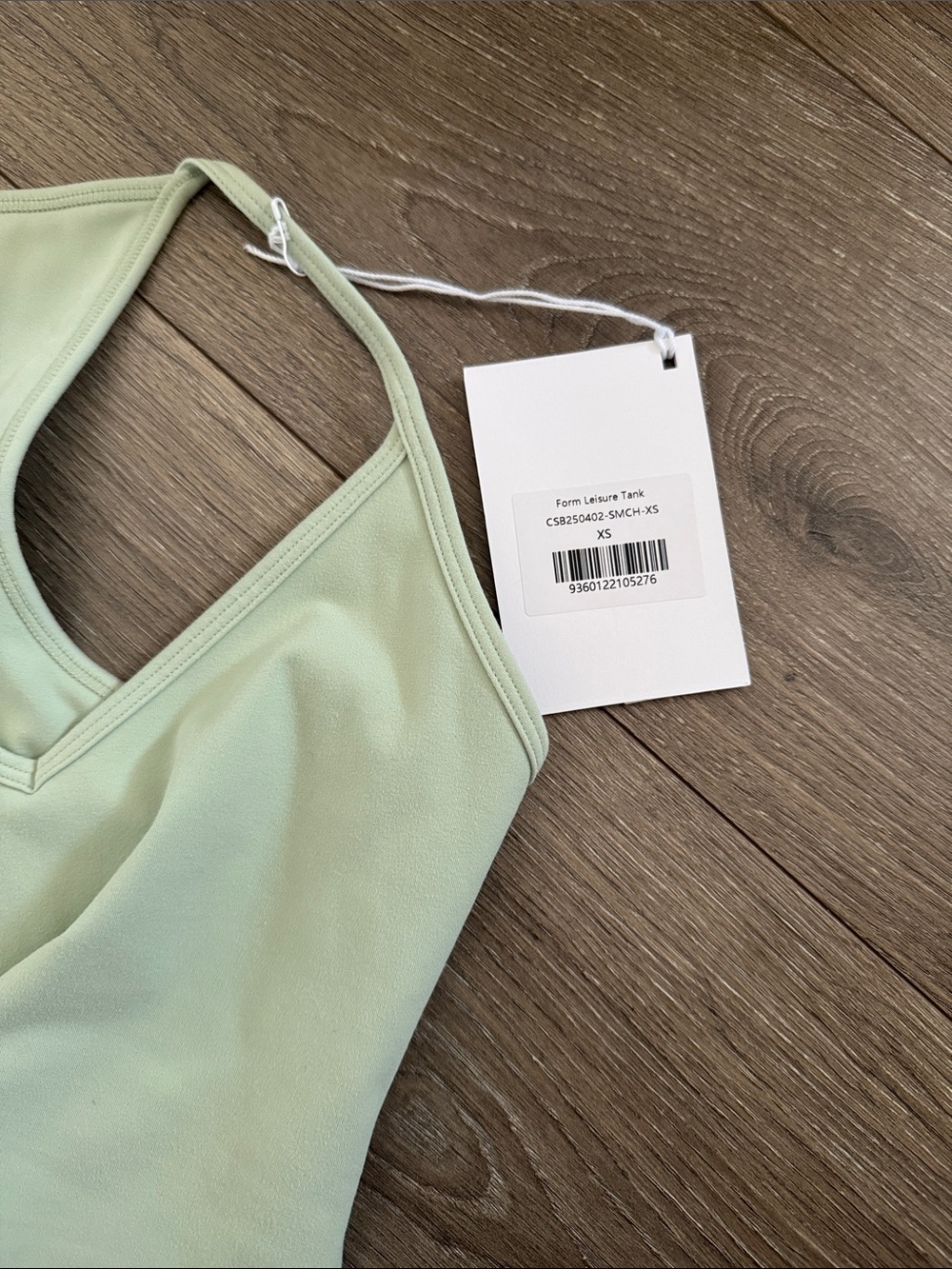 Form Leisure Tank & Form Invisible Scrunch shorts 4 Set - Mint Green - Picture 2 of 3